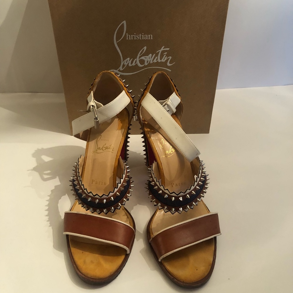 Christian Louboutin Multi Colour Sandals